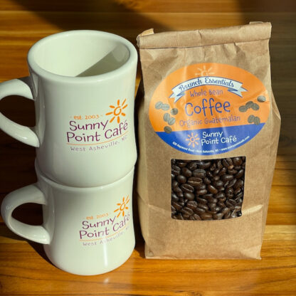 Sunny Point Cafe Mugs and Coffee Gift Set